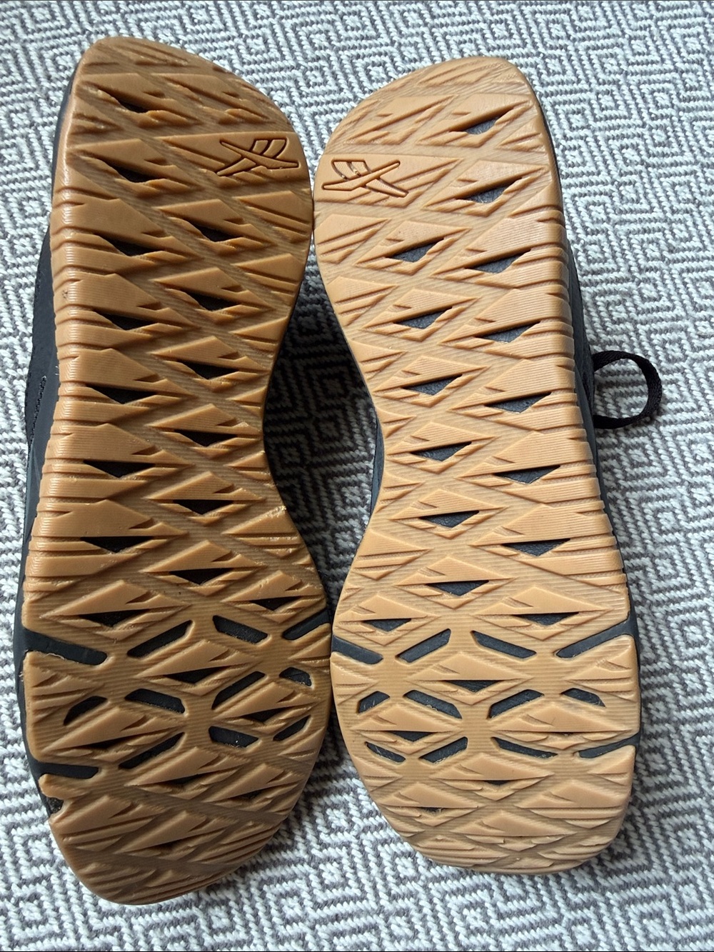 Reebok Men's Black Athletic Trainer with Red Accents - Picture 9 of 13